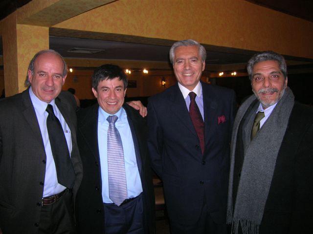 De izquierda a derecha: Gonzalo Mingo, Luis &Aacute;lvarez, Luis Retamal y Ren&eacute; J&aacute;uregui.
